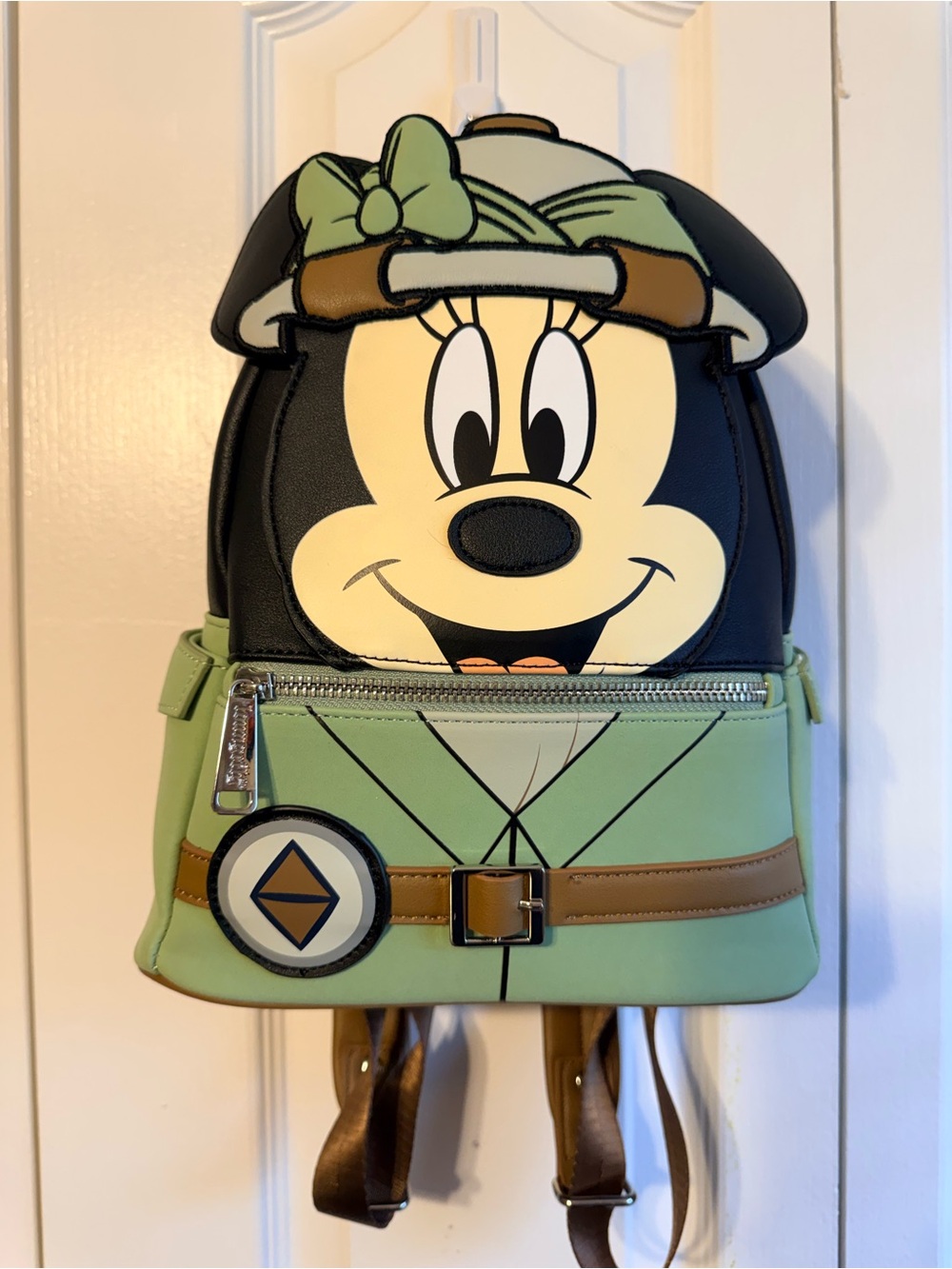 Loungefly Minnie Mouse Animal Kingdom Safari mini backpack